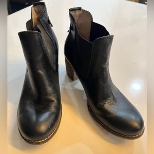 Italian leather boots